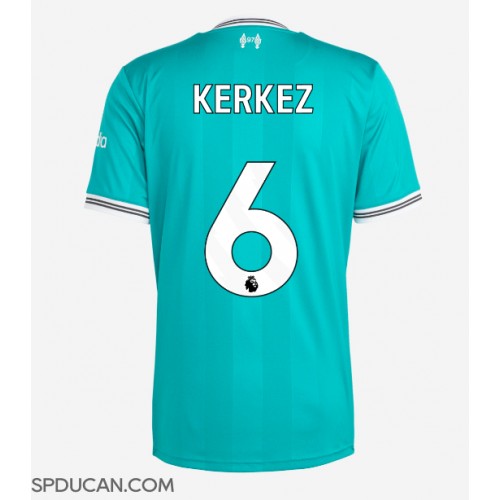 Muški Nogometni Dres Liverpool Milos Kerkez #6 Rezervni 2025-26 Kratak Rukav